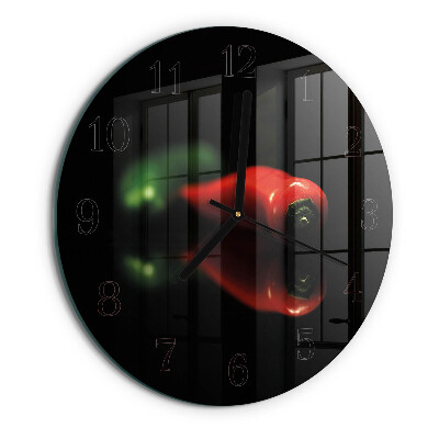 Round wall clock Pepper