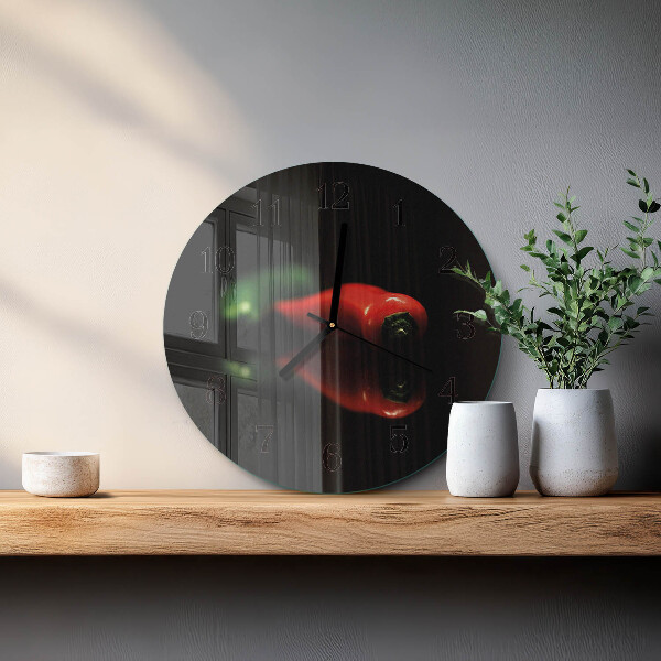 Round wall clock Pepper