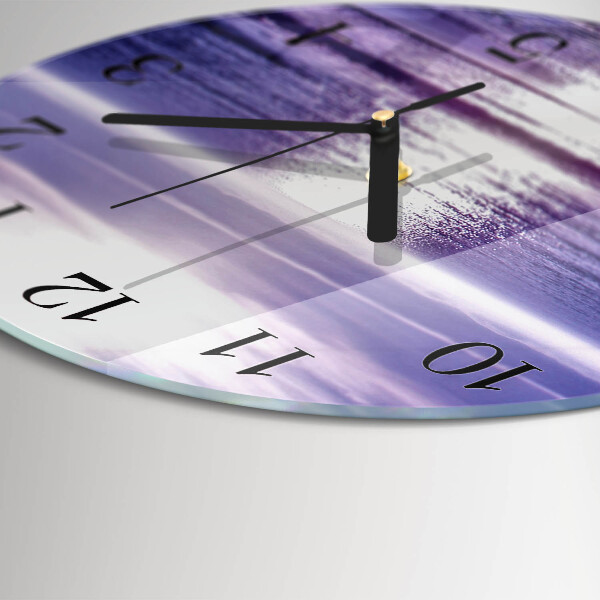 Round wall clock Sea