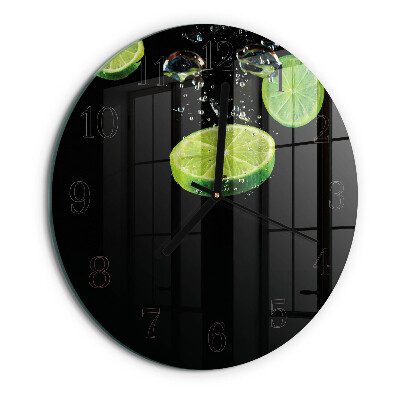 Round wall clock Limes