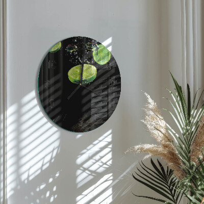 Round wall clock Limes
