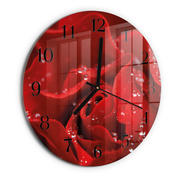 Round wall clock Rose