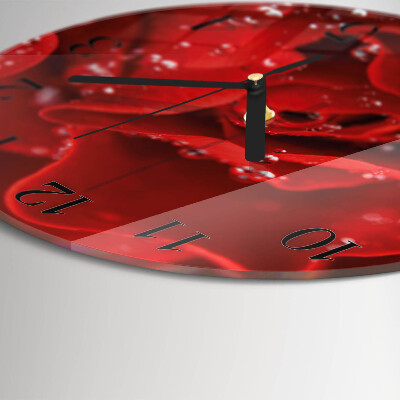 Round wall clock Rose