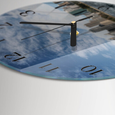 Round wall clock City