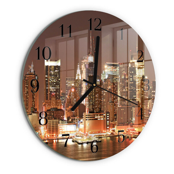 Round wall clock Horizon