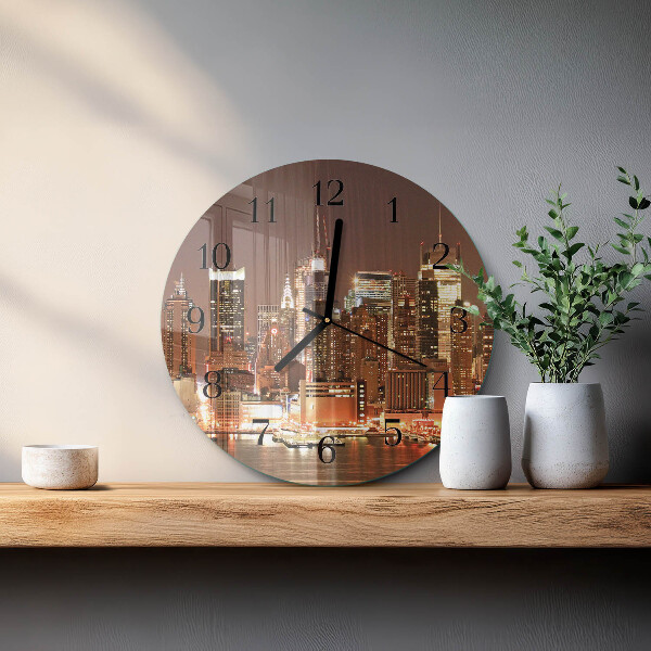 Round wall clock Horizon