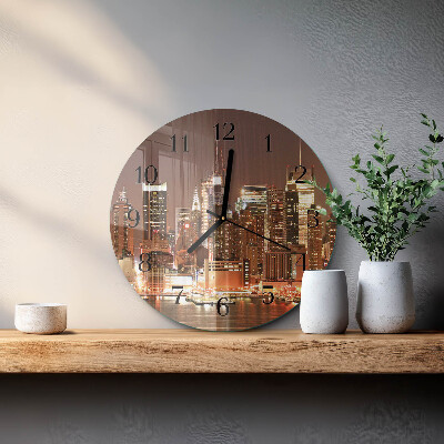 Round wall clock Horizon