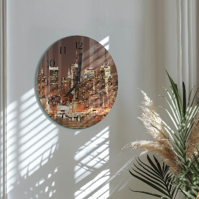 Round wall clock Horizon