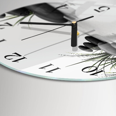 Round wall clock Stone Spa