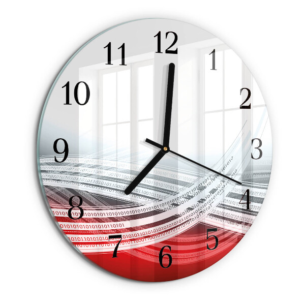 Round wall clock Abstraction