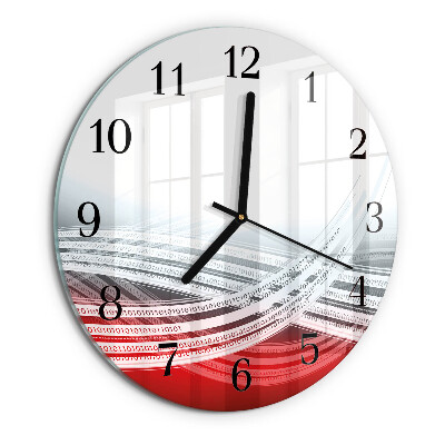 Round wall clock Abstraction