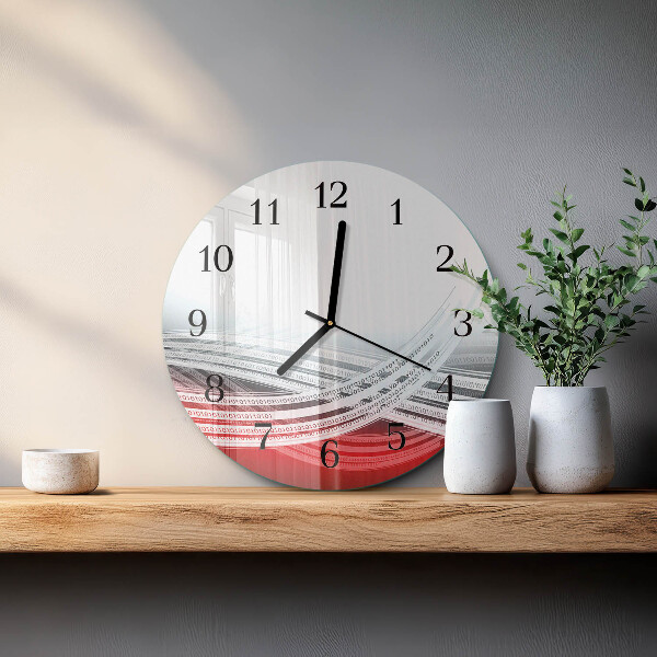 Round wall clock Abstraction