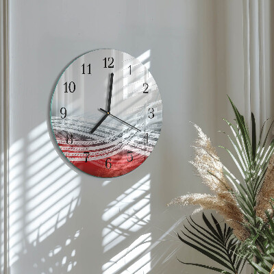 Round wall clock Abstraction