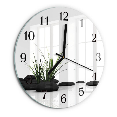 Round wall clock Stones