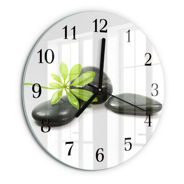 Round wall clock Stones