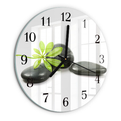 Round wall clock Stones