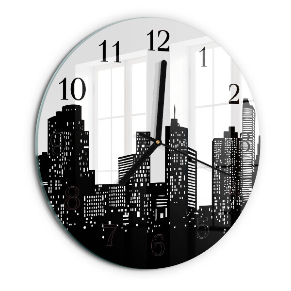Round wall clock Buildings