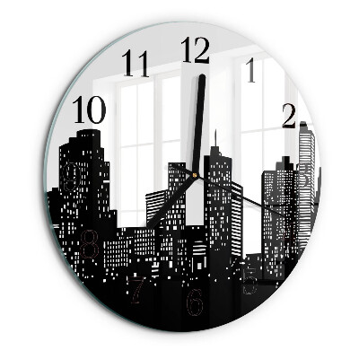 Round wall clock Buildings