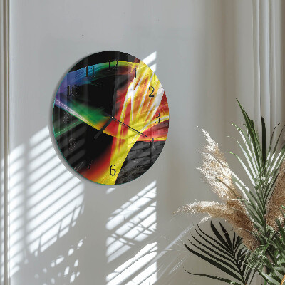 Round wall clock Abstraction