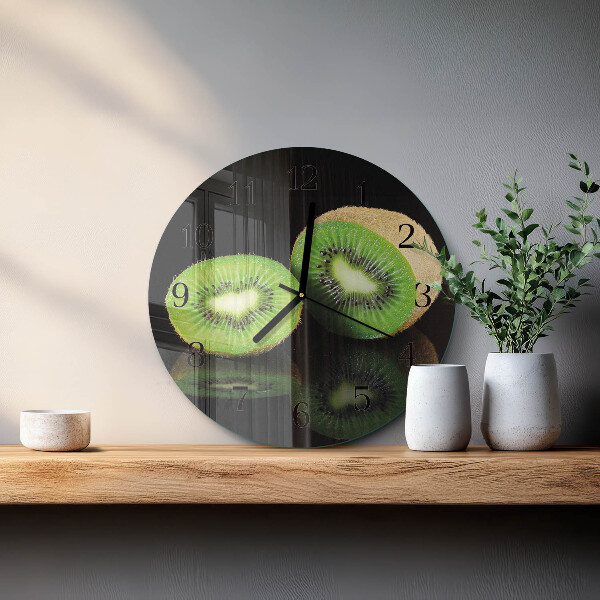 Round wall clock Kiwi