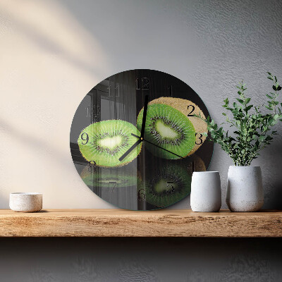Round wall clock Kiwi