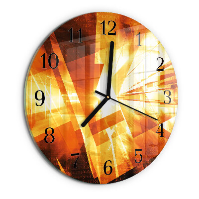 Round wall clock Abstraction