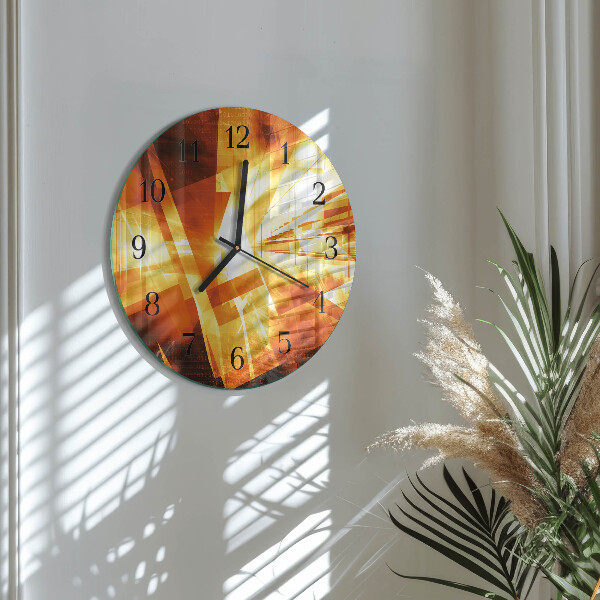 Round wall clock Abstraction