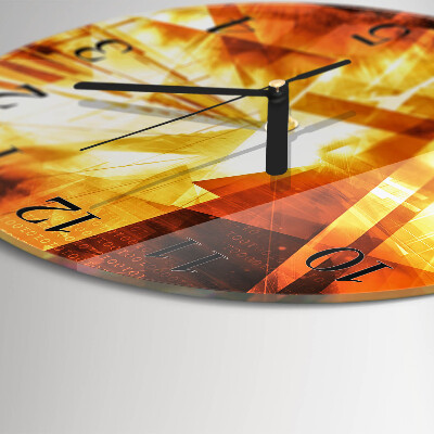 Round wall clock Abstraction