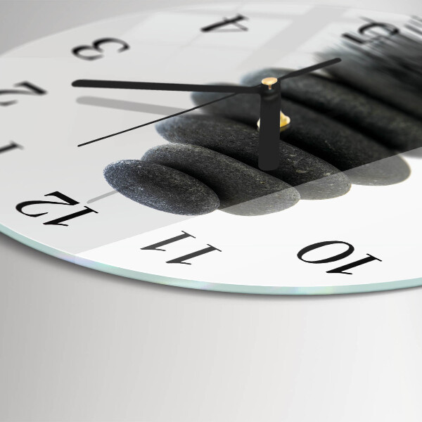 Round wall clock Stones