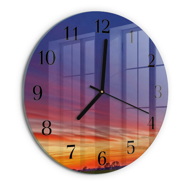 Round wall clock Field