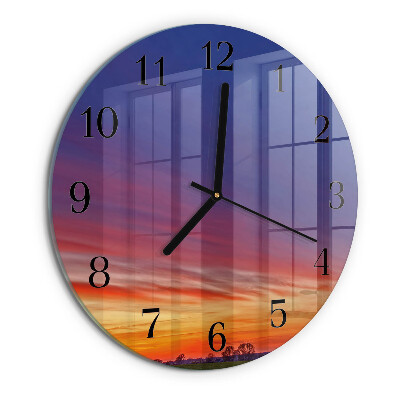 Round wall clock Field