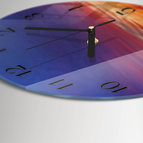 Round wall clock Field