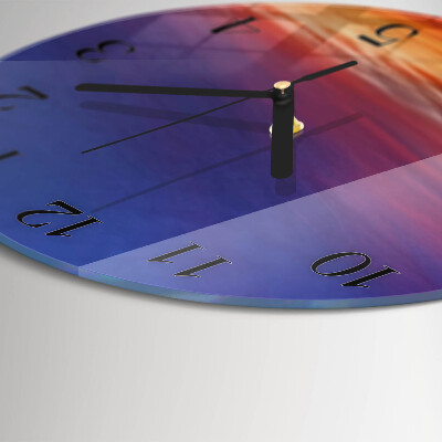 Round wall clock Field