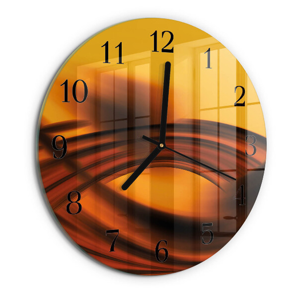 Round wall clock Abstraction