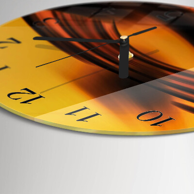 Round wall clock Abstraction