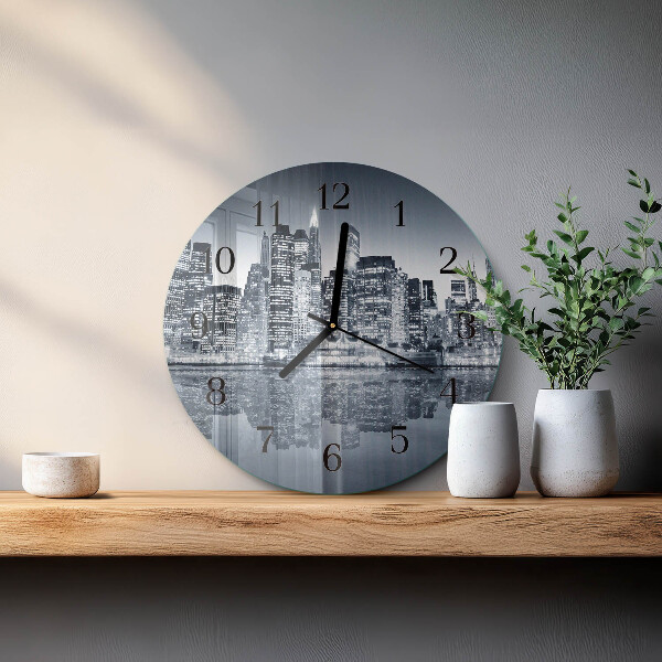 Round wall clock Horizon