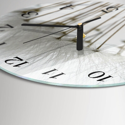 Round wall clock Dandelion