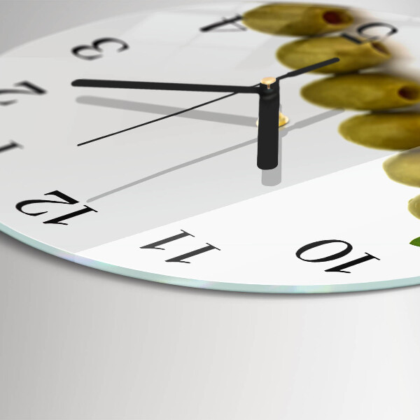 Round wall clock Olives