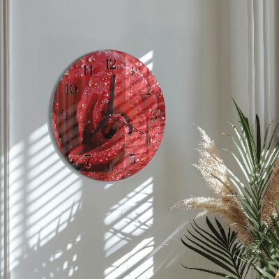 Round wall clock Rose