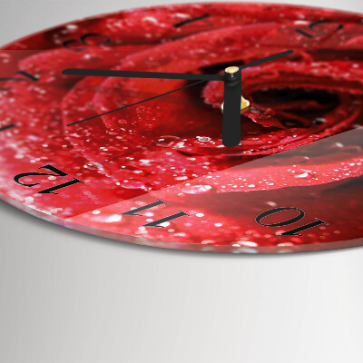 Round wall clock Rose