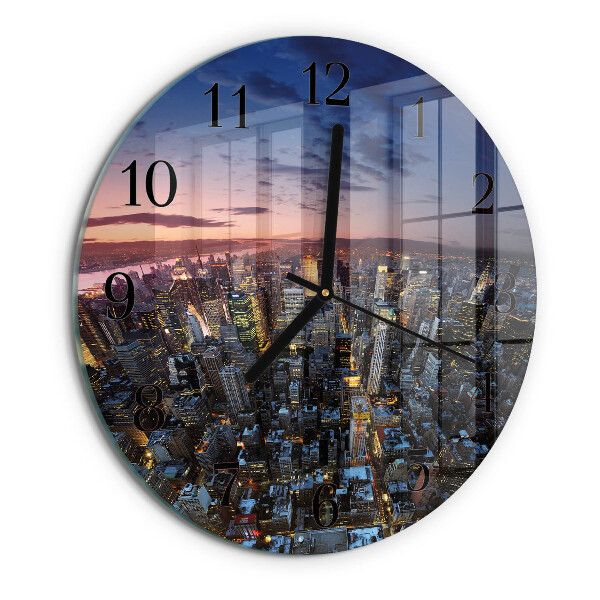 Round wall clock Horizon