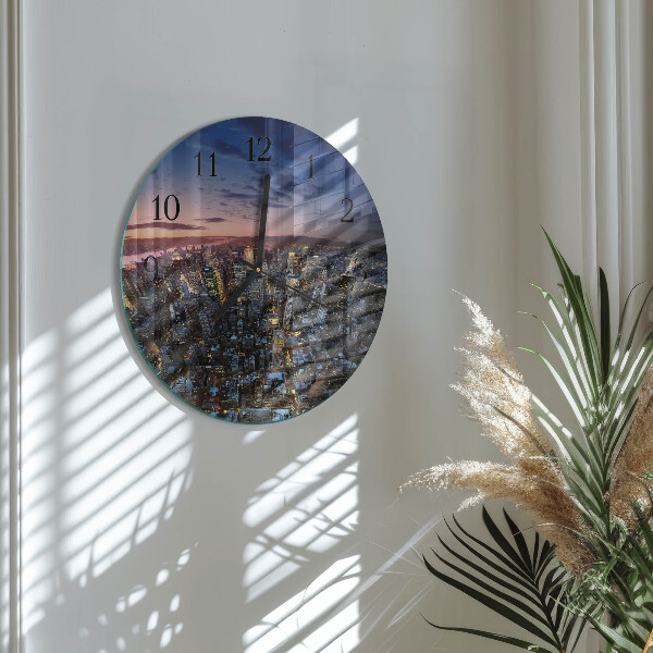 Round wall clock Horizon