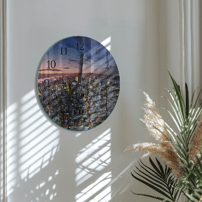 Round wall clock Horizon