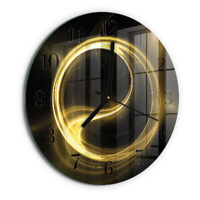 Round wall clock Abstraction Circle