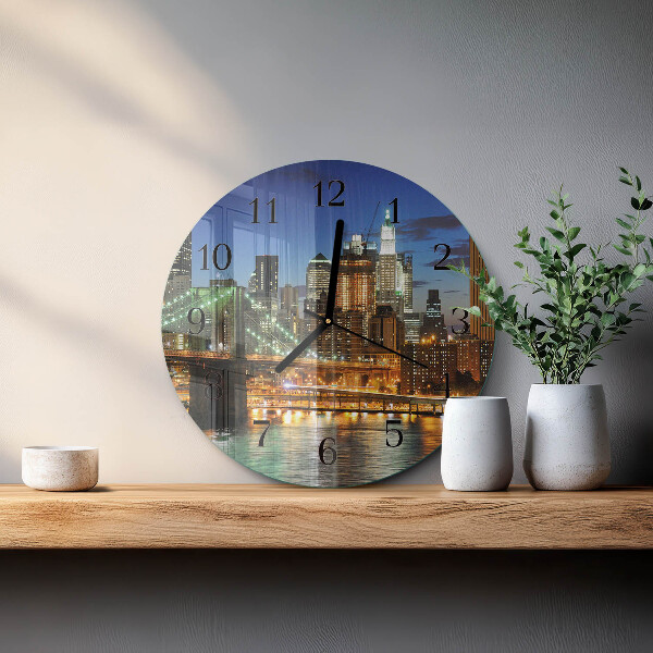 Round wall clock Horizon