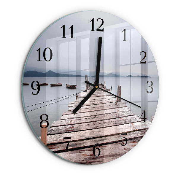 Round wall clock Network
