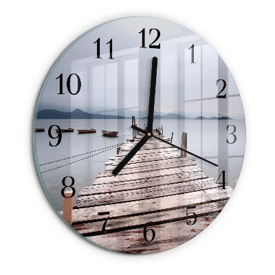 Round wall clock Network