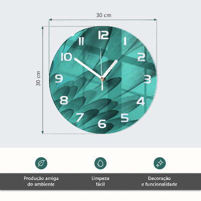 Round wall clock Network
