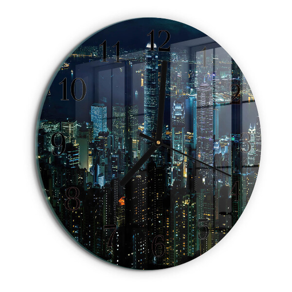Round wall clock Horizon