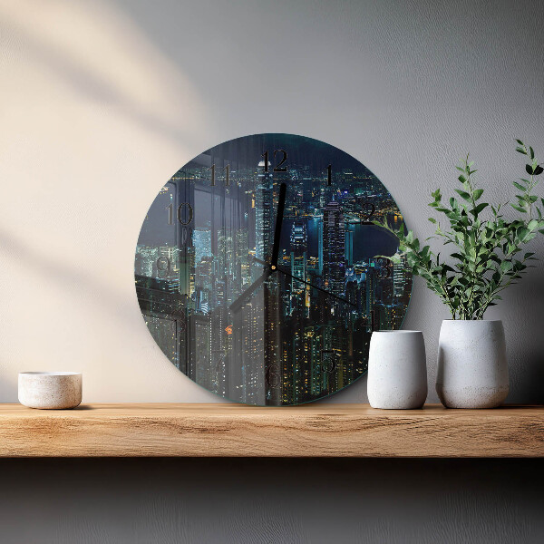 Round wall clock Horizon